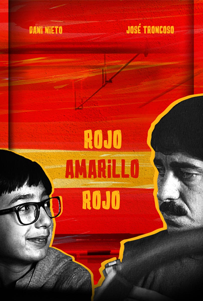 Póster del corto Rojo Amarillo Rojo