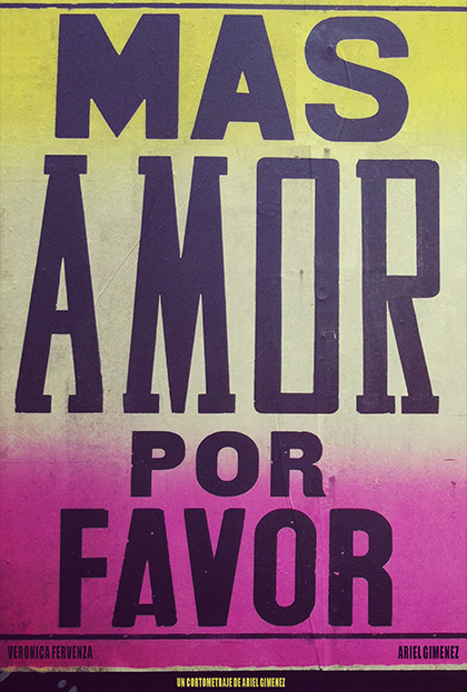 Póster del corto Más amor por favor