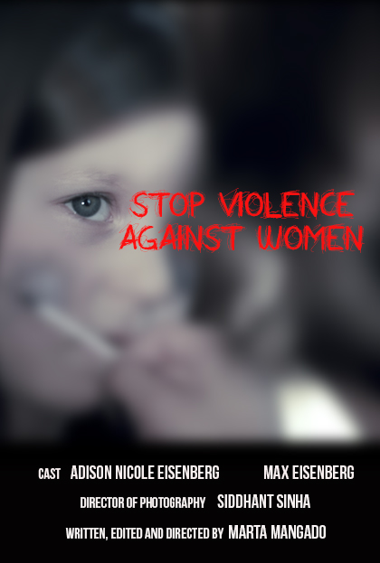 Póster del corto Stop violence agains women