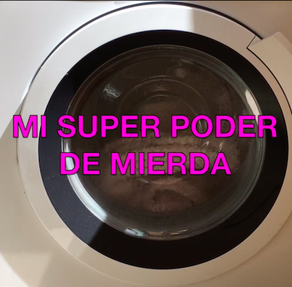 Póster del corto Mi super poder de mierda