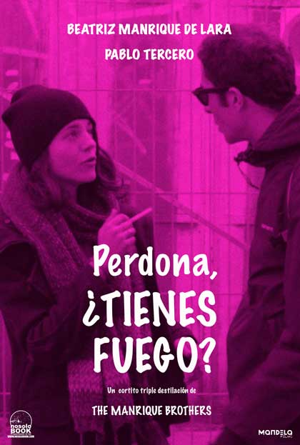 Póster del corto Perdona, ¿Tienes fuego?