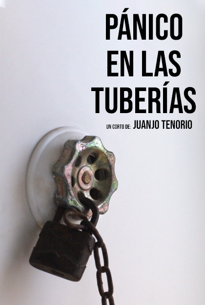 Póster del corto Pánico en las tuberías