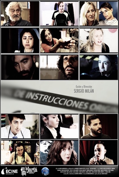 Póster del corto INSTRUCCIONES