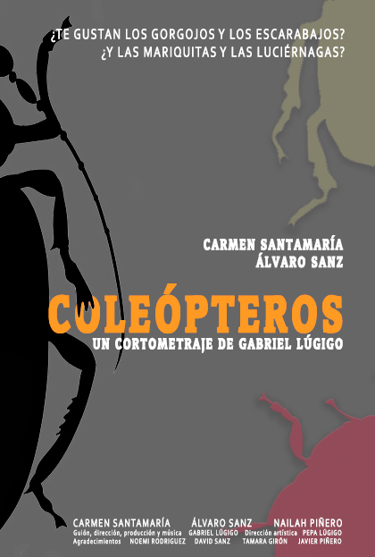 Póster del corto Coleópteros