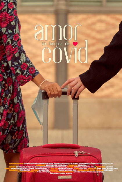 Póster del corto Amor en tiempos de Covid