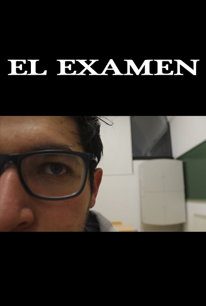 Póster del corto EL EXAMEN