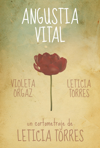 Póster del corto ANGUSTIA VITAL