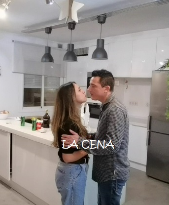 Póster del corto LA CENA