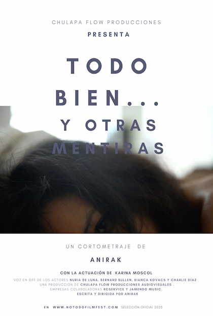 Póster del corto Todo bien…y otras mentiras