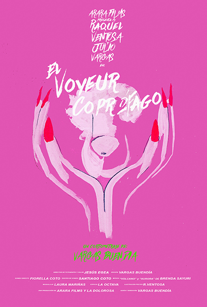 Póster del corto EL VOYEUR COPRÓFAGO