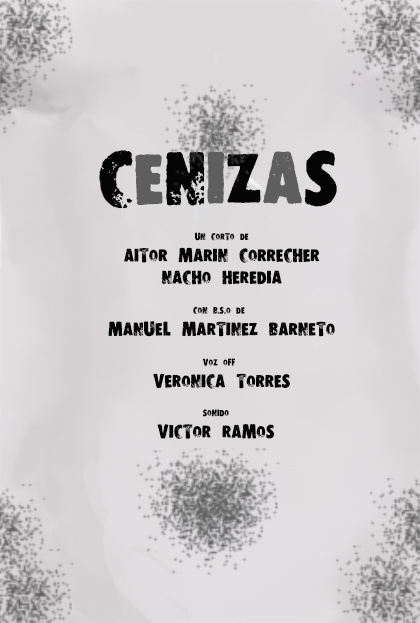 Póster del corto CENIZAS