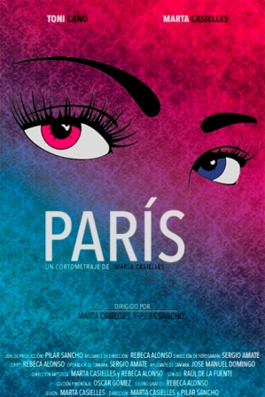 Póster del corto París