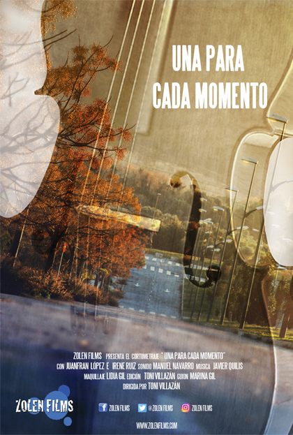 Póster del corto Una para cada momento