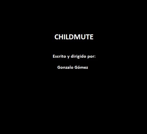 Póster del corto Childmute