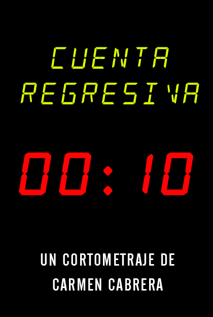 Póster del corto Cuenta regresiva