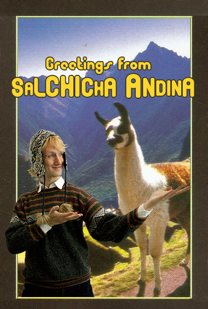 Póster del corto Salchicha Andina