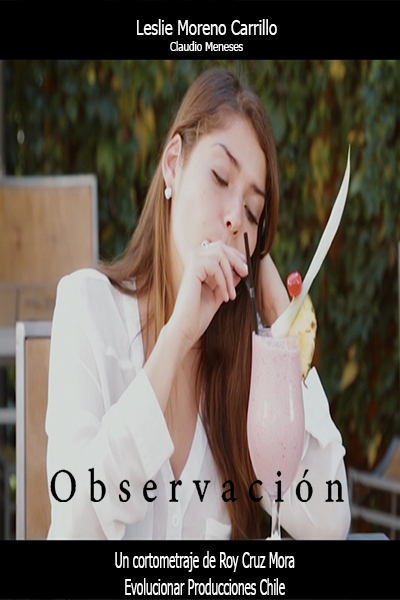 Póster del corto Observación