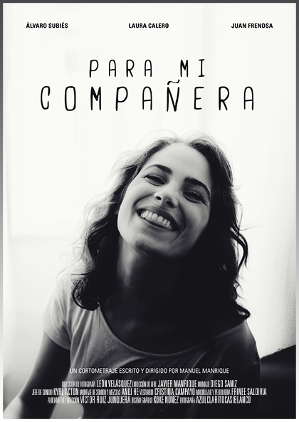 Póster del corto Para mi compañera