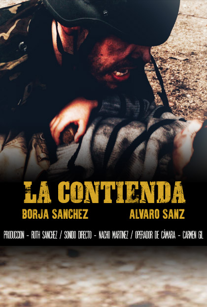 Póster del corto La Contienda