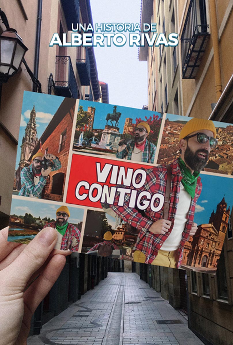 Póster del corto Vino contigo