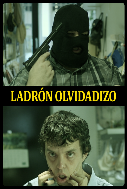 Póster del corto Ladrón Olvidadizo