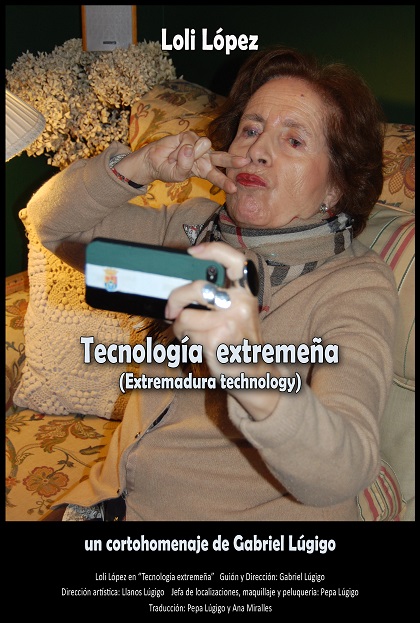 Póster del corto Tecnología extremeña