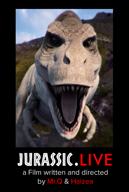 Póster del corto Jurassic.Live