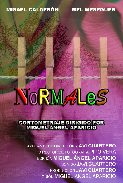 Póster del corto Normales