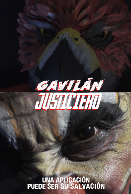 Póster del corto GAVILÁN JUSTICIERO