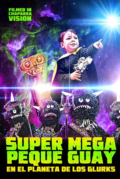 Póster del corto SUPER MEGA PEQUE GUAY EN EL PLANETA DE LOS GLURKS