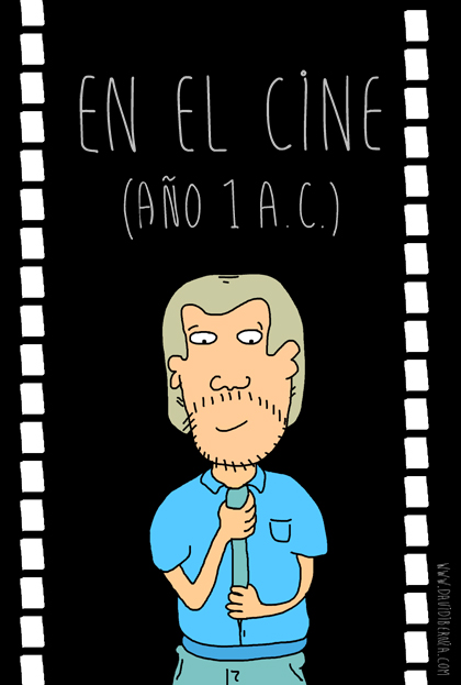 Póster del corto En el cine (Año 1 A.C.)