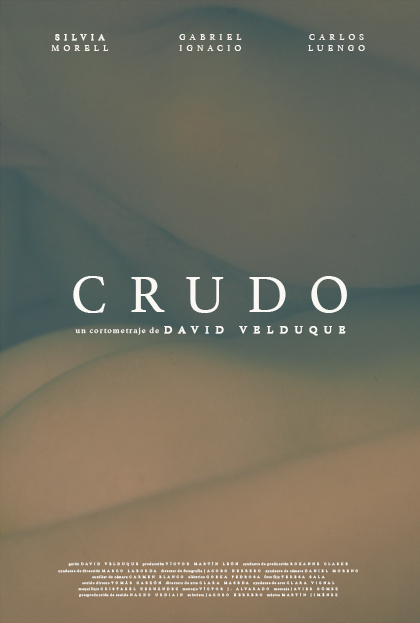 Póster del corto CRUDO