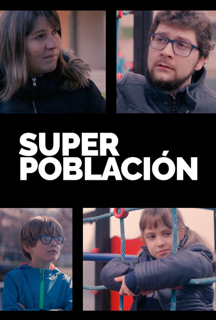 Póster del corto Superpoblación