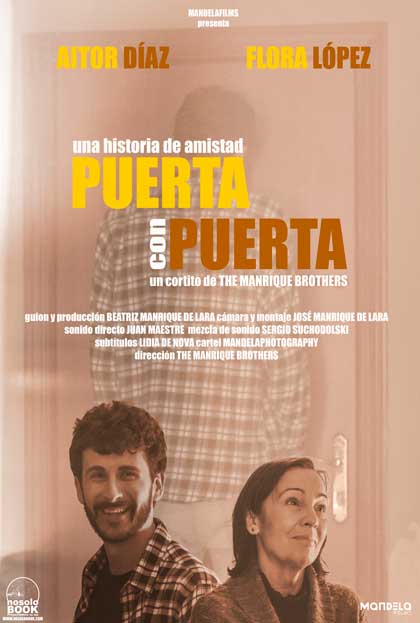 Póster del corto PUERTA CON PUERTA