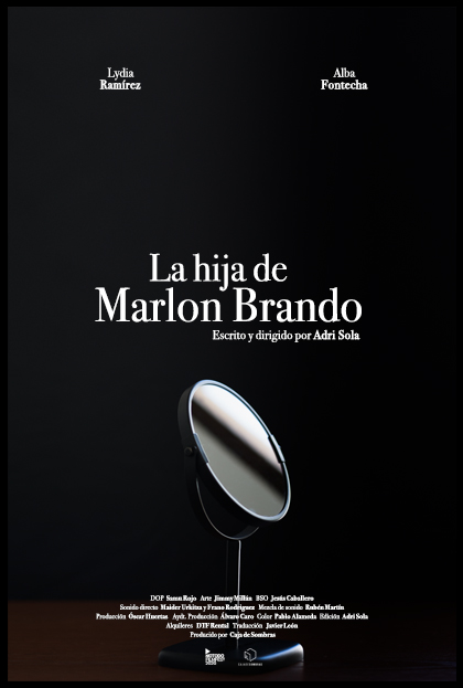 Póster del corto La hija de Marlon Brando