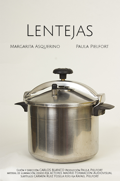 Póster del corto Lentejas