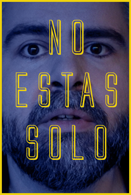 Póster del corto No estás solo