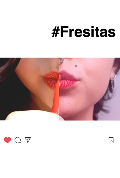 Póster del corto #Fresitas