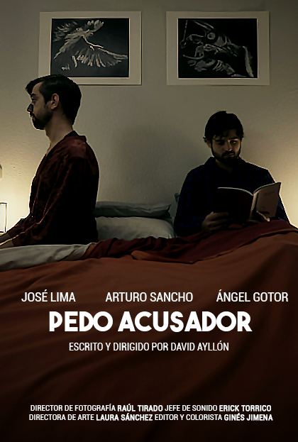 Póster del corto PEDO ACUSADOR