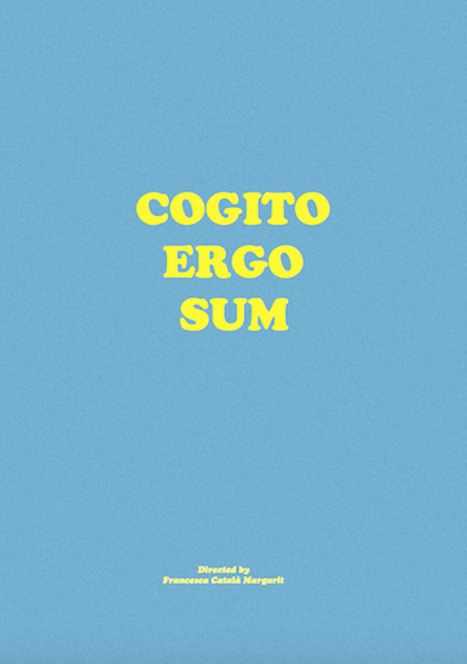 Póster del corto Cogito Ergo Sum