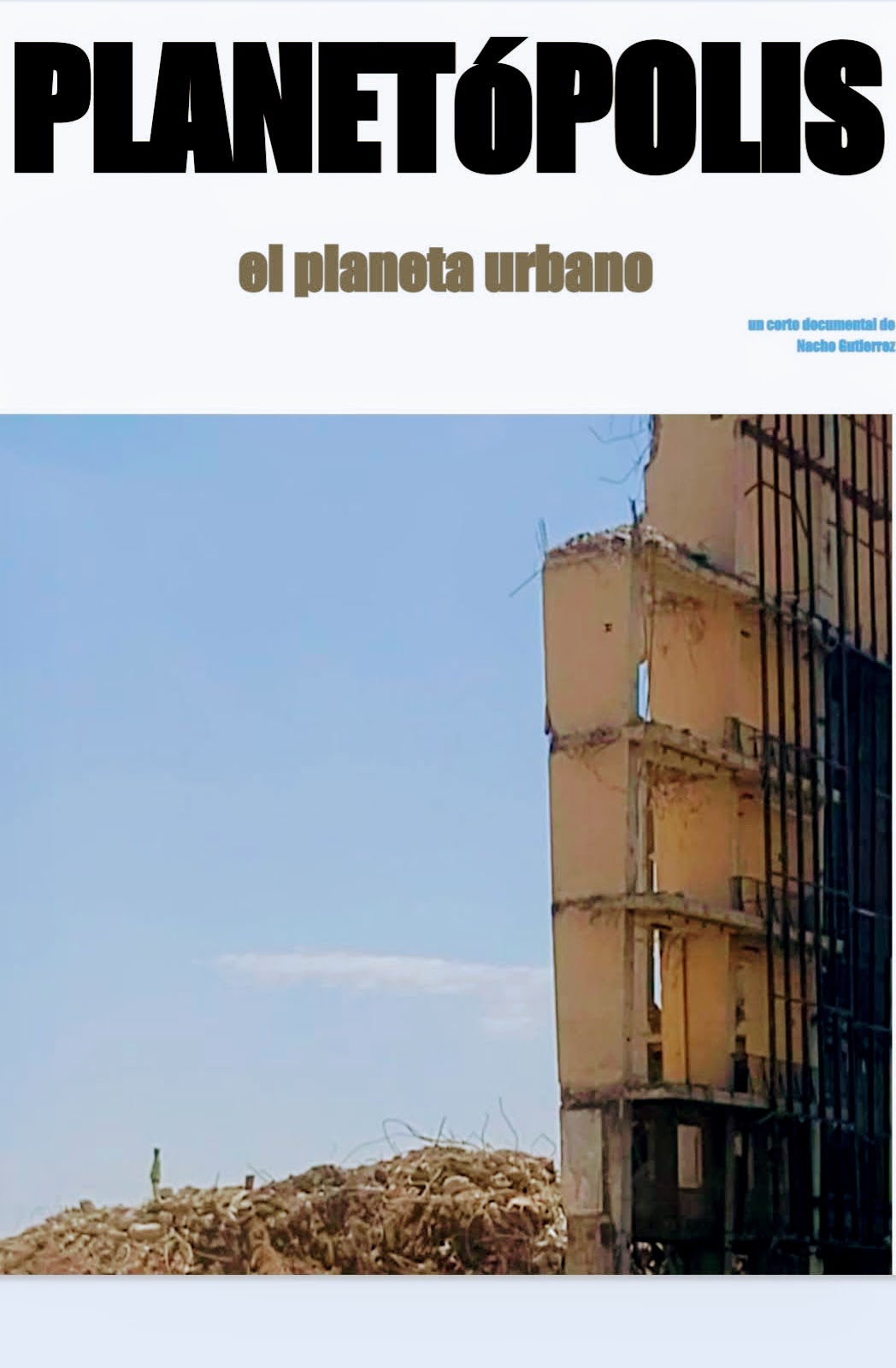 Póster del corto planetopolis