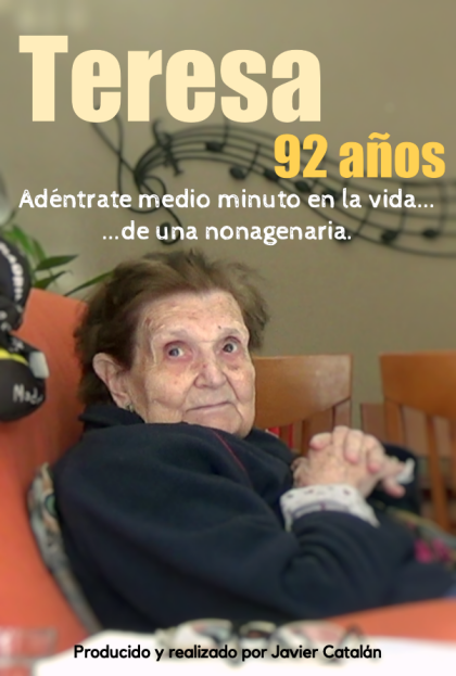 Póster del corto Teresa, 92 años