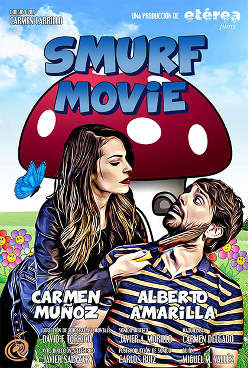 Póster del corto Smurf Movie