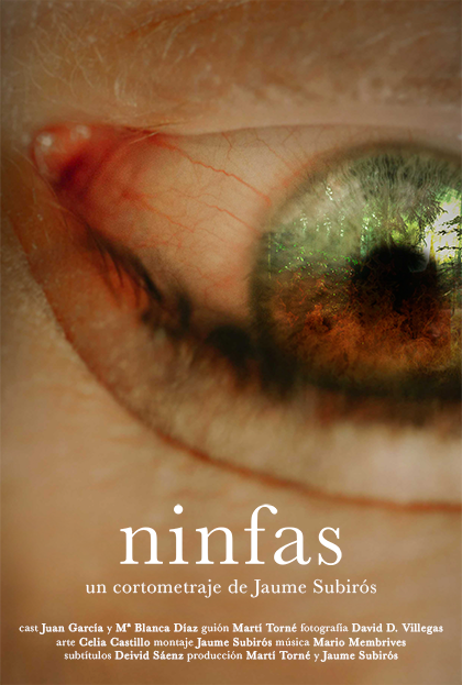 Póster del corto ninfas