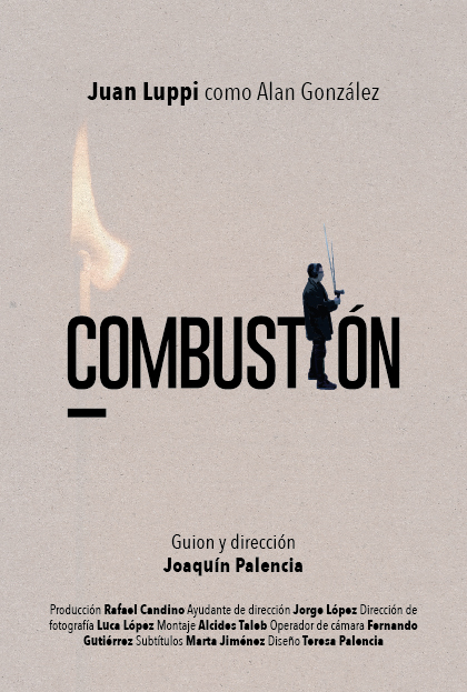 Póster del corto Combustión