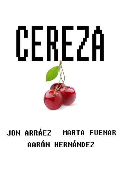 Póster del corto C E R E Z A