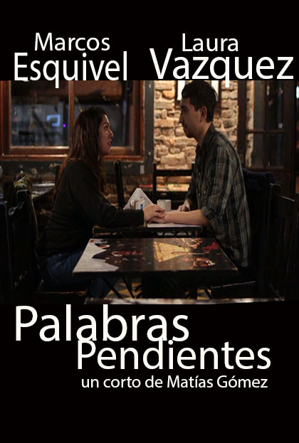 Póster del corto Palabras pendientes