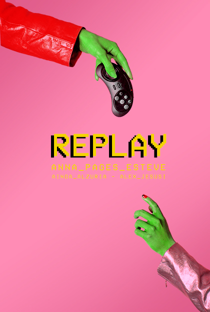 Póster del corto REPLAY