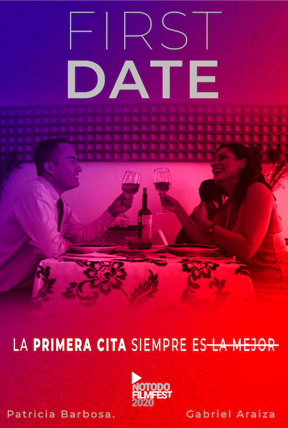 Póster del corto First date