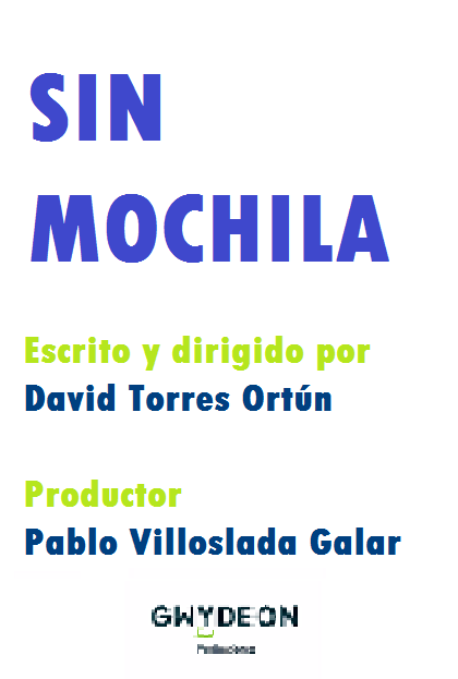 Póster del corto Sin Mochila